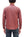Sugar Cane Men's Red Chambray Work Shirt, Long-Sleeve Cotton Button-Up Shirt, Made in Japan (SC29682, 461A Red, One-Wash)