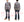 Sugar Cane Men's Long Sleeve Patchwork Madras Button-Down Shirt, Lightweight 100% Cotton Plaid, Made in Japan (SC29736 128 Navy Tone)