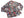 Sugar Cane Men's Long Sleeve Patchwork Madras Button-Down Shirt, Lightweight 100% Cotton Plaid, Made in Japan (SC29736 128 Navy Tone)