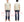 Sugar Cane Men's Short Sleeve Ecru Wabash Stripe Work Shirt 8.5 oz Cotton Twill Made in Japan (Fiction Romance SC37275 401A One-Wash)