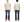 Sugar Cane Men's Short Sleeve Ecru Wabash Stripe Work Shirt 8.5 oz Cotton Twill Made in Japan (Fiction Romance SC37275 401A One-Wash)