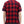 Load image into Gallery viewer, Sugar Cane Rayon Ombre Plaid Shirt Men&#39;s Oversized Fit Resort Collar Short Sleeve Casual Button Up Shirt SC39297 165 Red/Navy
