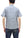 Sugar Cane Cotton Dobby Stripe Shirt Men's Casual Short Sleeve Button Up Work Shirt Vertical Multi-Striped Pattern SC39306 125 Blue