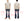 Sugar Cane Cotton Dobby Stripe Shirt Men's Casual Short Sleeve Button Up Work Shirt Vertical Multi-Striped Pattern SC39306 105 Off-White
