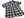 Sugar Cane Ombre Plaid Work Shirt Men's Casual Vintage-Style Short Sleeve Check Button Up Shirt SC39519 119 Black