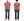 Sugar Cane Red Chambray Work Shirt Men's Short Sleeve Cotton Button-Up Shirt Made in Japan (SC39703 / 461A Red / One-Wash)