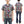 Sugar Cane Men's Madras Plaid Patchwork Open-Collar Camp Shirt - Short Sleeve - One Wash - Made in Japan (SC39739 165 Red)