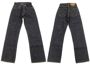 Sugar Cane Union Star Jeans SC40065 - Men's 14.25 oz. Selvedge Denim - Regular Straight Fit - Lot 065 One Wash