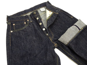 Sugar Cane Union Star Jeans SC40065 - Men's 14.25 oz. Selvedge Denim - Regular Straight Fit - Lot 065 One Wash