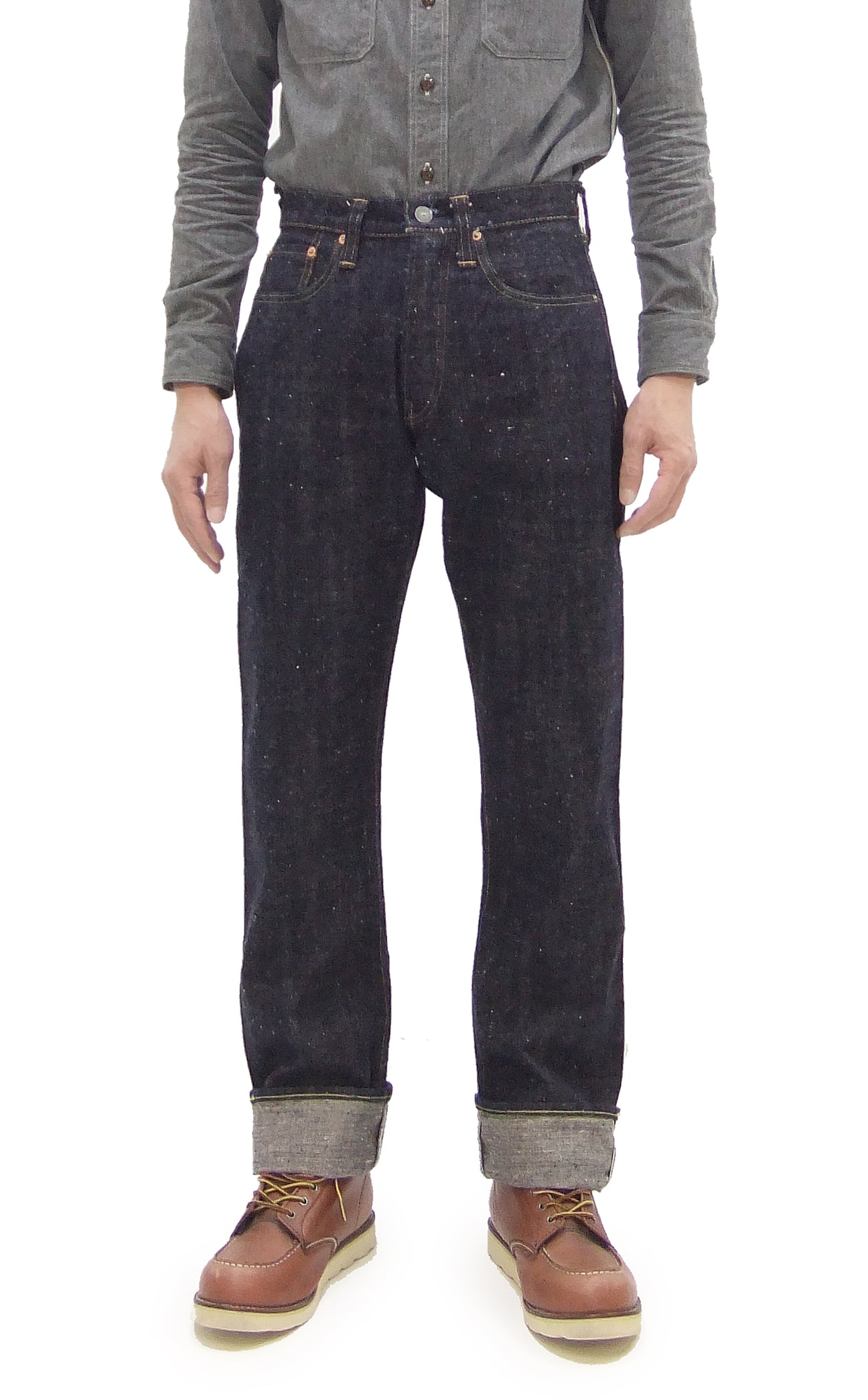 RODEO-JAPAN Pine-Avenue Clothes shop Sugar Cane Jeans SC40301 Men's 14 oz. Sugar Cane Fiber Denim Jeans Lot. 301 Regular Straight Fit Okinawan Ryukyu Indigo Denim Pants