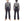 Sugar Cane Wabash Stripe Engineer Pants - Relaxed Straight Fit / Button Fly - Men's Casual 9 Oz. Railway Work Trousers Work Pants SC40786 Indigo-Navy One-Wash