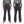 Sugar Cane Wabash Stripe Engineer Pants - Relaxed Straight Fit / Button Fly - Men's Casual 9 Oz. Railway Work Trousers Work Pants SC40786 Indigo-Navy One-Wash