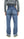 Sugar Cane Jeans SC41947SW Men's Regular Straight Fit Pre-Aged Jeans 14.25 oz. Indigo Faded Denim Pants 1947 Model (Length 32)