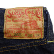 Load image into Gallery viewer, Sugar Cane Men's 13oz Selvedge Denim Baggy Jeans - 1930s "Waist Overalls" Inspired Wide Straight Fit, Button Fly, Made in Japan (SC42025 421A One-Wash)
