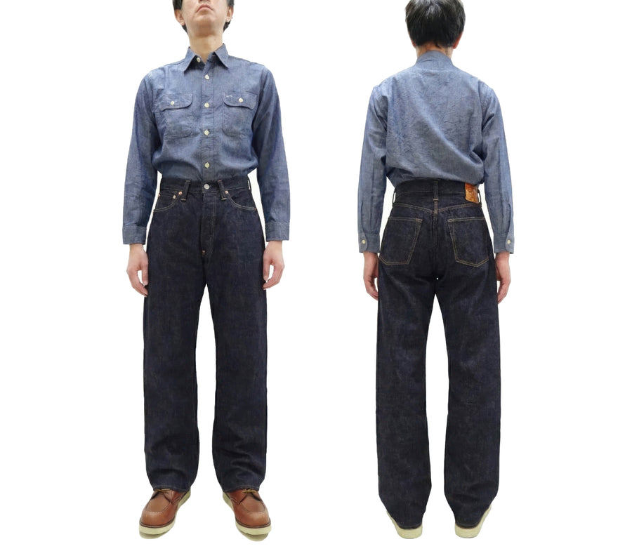 パンツ SUGAR CANE M41027 W32 Lee Sugar Cane Fiction & Romance Work Pants - 13.7oz Indigo Denim Pants