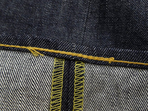 Sugar Cane Men's 14oz Denim Boot-Cut Jeans - Mid-Rise, Zip Fly, 1971-Spec Fabric x 1979-Style Silhouette - Made in Japan (SC42321 Indigo One Wash)