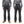 Sugar Cane Black Denim Jeans SC42460H Men's Classic Regular Straight Fit 14.25 oz. Pre-Aged Black Denim Pants 1947 Model