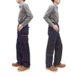Laden Sie das Bild in den Galerie-Viewer, Mister Freedom x Sugar Cane MFSC 7161 Utility Trousers - Men&#39;s Okinawa x Hawaii Mixed-Panel 14oz Selvedge Denim Work Pants, Made in Japan (SC42601 One-Wash)
