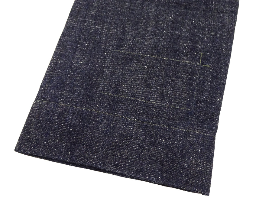 Mister Freedom x Sugar Cane MFSC 7161 Utility Trousers - Men's Okinawa x Hawaii Mixed-Panel 14oz Selvedge Denim Work Pants, Made in Japan (SC42601 One-Wash)