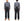 Sugar Cane Men's Vintage-Inspired Double-Front Work Pants, 10.5 oz. Cotton and Sugarcane Fiber Denim, High-Rise Relaxed Straight Fit, Button Fly, One-Wash, Made in Japan (SC42666, 421A Dark Indigo)