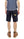 Sugar Cane Men's 11oz Blue Denim Work Shorts - High-Rise Relaxed Straight Fit Knee-Length Button-Fly Shorts - Made in Japan (SC52565 421A One-Wash)