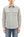 Sugar Cane Men's Hickory Stripe Work Shirt, Heavyweight Cotton Long-Sleeve Button-Up Shirt, Made in Japan (SC27853 105 Off-White)