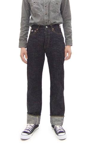 Studio D'Artisan GL3 Jeans SD-1001 - Men's Regular Straight Fit, GL-3 15oz Japanese Selvedge Denim, One-Wash Indigo