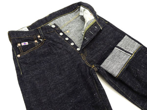 Studio D'Artisan GL3 Jeans SD-1001 - Men's Regular Straight Fit, GL-3 15oz Japanese Selvedge Denim, One-Wash Indigo
