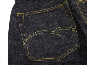 Studio D'Artisan GL3 Jeans SD-1001 - Men's Regular Straight Fit, GL-3 15oz Japanese Selvedge Denim, One-Wash Indigo