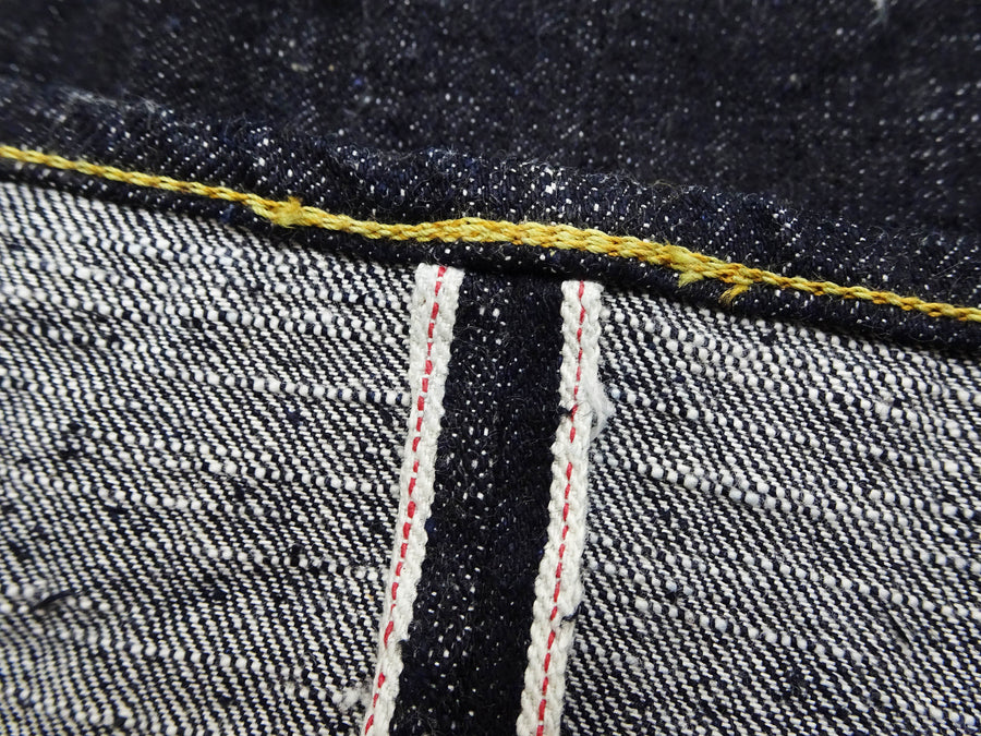 Studio D'Artisan GL3 Jeans SD-1001 - Men's Regular Straight Fit, GL-3 15oz Japanese Selvedge Denim, One-Wash Indigo