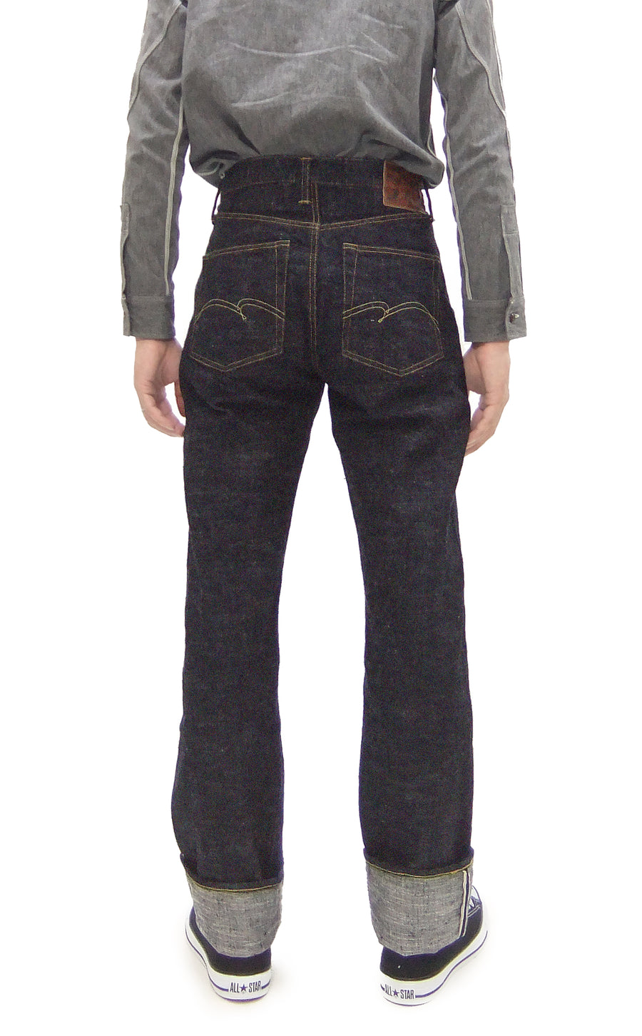 Studio D'Artisan GL3 Jeans SD-1001 - Men's Regular Straight Fit, GL-3 15oz Japanese Selvedge Denim, One-Wash Indigo