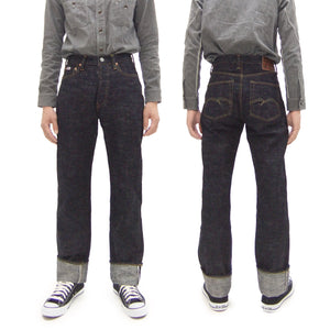 Studio D'Artisan GL3 Jeans SD-1001 - Men's Regular Straight Fit, GL-3 15oz Japanese Selvedge Denim, One-Wash Indigo