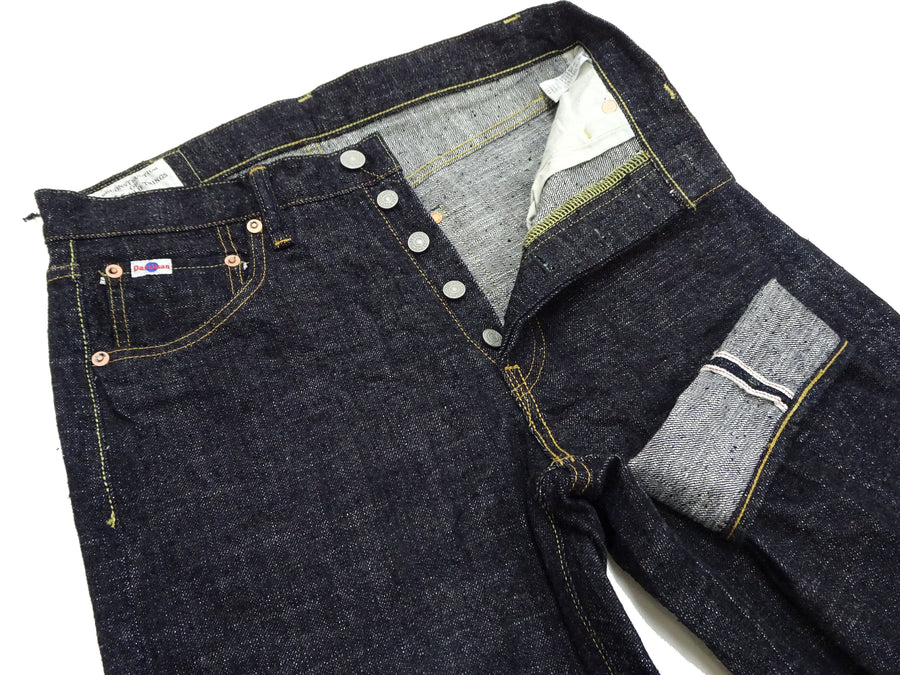 Studio D'Artisan GL3 Tapered jeans SD-1008 - Men's Relaxed Tapered fit, GL-3 15oz Japanese Selvedge Denim, One-Wash Indigo