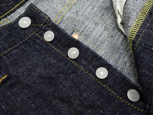 Studio D'Artisan GL3 Tapered jeans SD-1008 - Men's Relaxed Tapered fit, GL-3 15oz Japanese Selvedge Denim, One-Wash Indigo