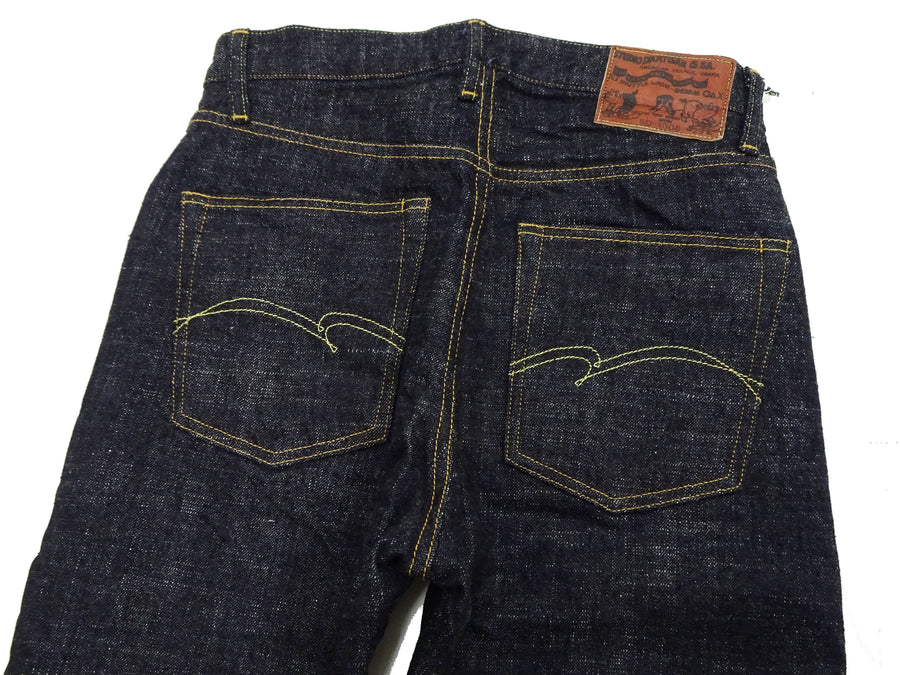 Studio D'Artisan GL3 Tapered jeans SD-1008 - Men's Relaxed Tapered fit, GL-3 15oz Japanese Selvedge Denim, One-Wash Indigo