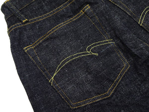 Studio D'Artisan GL3 Tapered jeans SD-1008 - Men's Relaxed Tapered fit, GL-3 15oz Japanese Selvedge Denim, One-Wash Indigo