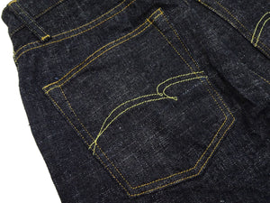 Studio D'Artisan GL3 Tapered jeans SD-1008 - Men's Relaxed Tapered fit, GL-3 15oz Japanese Selvedge Denim, One-Wash Indigo
