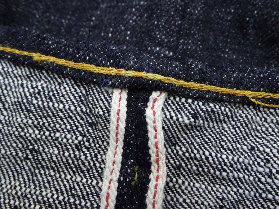 Studio D'Artisan GL3 Tapered jeans SD-1008 - Men's Relaxed Tapered fit, GL-3 15oz Japanese Selvedge Denim, One-Wash Indigo