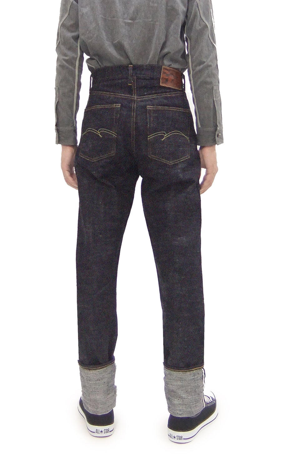 Studio D'Artisan GL3 Tapered jeans SD-1008 - Men's Relaxed Tapered fit, GL-3 15oz Japanese Selvedge Denim, One-Wash Indigo