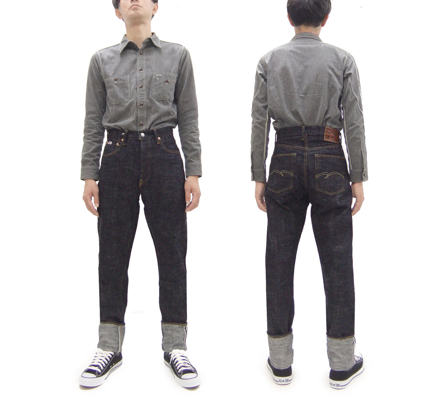 Studio D'Artisan GL3 Tapered jeans SD-1008 - Men's Relaxed Tapered fit, GL-3 15oz Japanese Selvedge Denim, One-Wash Indigo