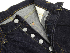 Studio D'artisan Jeans Men's Regular Straight Fit Button-Fly 15oz. Jpanese Selvedge Denim Jean Pants SDA SD-101 One-Wash