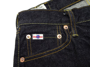 Studio D'artisan Jeans Men's Regular Straight Fit Button-Fly 15oz. Jpanese Selvedge Denim Jean Pants SDA SD-101 One-Wash