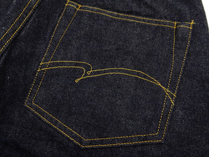Studio D'artisan Jeans Men's Regular Straight Fit Button-Fly 15oz. Jpanese Selvedge Denim Jean Pants SDA SD-101 One-Wash