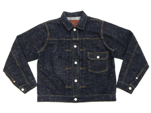 Studio D'Artisan Men's Type I Denim Jacket - 15oz Selvedge Denim Toyoda GL3 Woven, Made in Japan (SDA SD-4101 One-Wash)