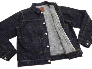 Studio D'Artisan Men's Type I Denim Jacket - 15oz Selvedge Denim Toyoda GL3 Woven, Made in Japan (SDA SD-4101 One-Wash)