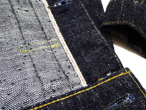 Studio D'Artisan Men's Type I Denim Jacket - 15oz Selvedge Denim Toyoda GL3 Woven, Made in Japan (SDA SD-4101 One-Wash)
