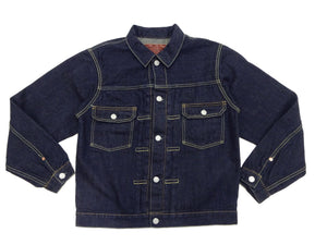 Studio D'artisan Denim Jacket Men's Type 2 Style 14 Oz. G3 Denim Jean Jacket SD-492 One-Wash