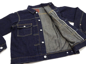 Studio D'artisan Denim Jacket Men's Type 2 Style 14 Oz. G3 Denim Jean Jacket SD-492 One-Wash