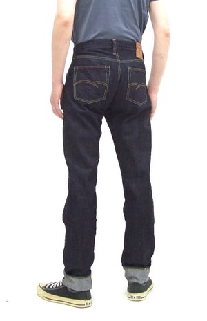 Studio D'artisan Jeans Men's Relaxed Tapered Fit 12oz Japanese Denim Lightweight Jeans SD-508 One-Wash