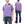 Laden Sie das Bild in den Galerie-Viewer, Style Eyes Two-Tone Rayon Bowling Shirt Men&#39;s 1950s Style Short Sleeve Button Up Shirt SE39056 175 Purple

